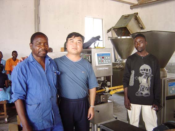 In Copper company(Zambia)