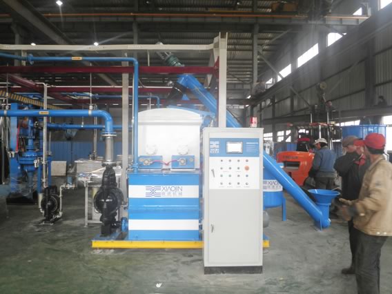 Installation of our anchoring agent full-automatic system to customer's factory