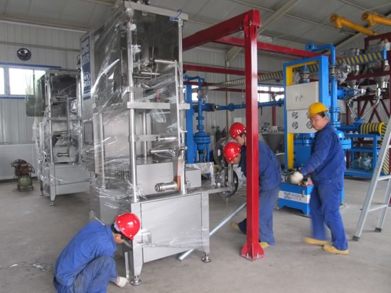 Installation of our production system to Chinacoal Pingshuo