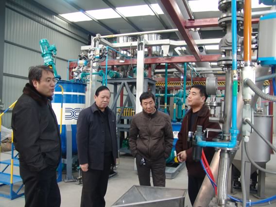 Experts from Beijing visited our factory